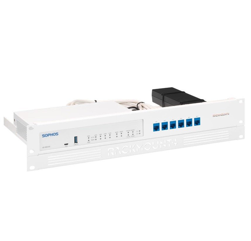 Rackmount.IT Rack Mount Kit for Sophos RED 20 / RED 60, 1.3U / 2U - Leader Electronics
