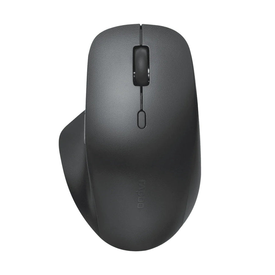 RAPOO M50 PLUS BLACK Wireless Optical Mouse -4-speed preset DPI -Wireless 2.4G transmission. Office and Business Choice - Leader Electronics