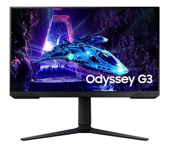 Samsung 24' Odyssey G30D FHD Monitor 1920 x1080 180Hz 16:9 250cd/m2 VA HDMI1.4 DP Headphone Tilt HAS Swivel Pivot VESA Gaming Monitor Black - Leader Electronics