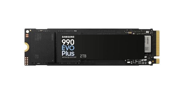 Samsung 990 EVO Plus 2TB PCIe Gen5 NVMe SSD 7250MB/s 6300MB/s R/W 1000K/1350K IOPS 1200TBW 1.5M hrs V-NAND TLC AES 256-bit Encryption 5yr wty - Leader Electronics