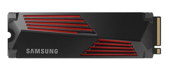 Samsung 990 Pro 1TB with Heatsink Gen4 NVMe SSD 7450MB/s 6900MB/s R/W 1550K/1200K IOPS 600TBW 1.5M Hrs MTBF for PS5 5yrs Wty - Leader Electronics