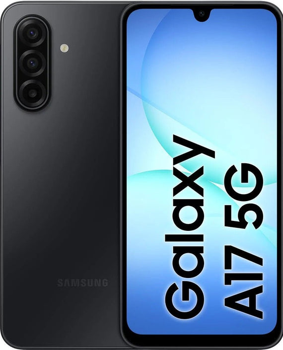 Samsung Galaxy A17 5G 128GB EE - Black *AU STOCK*, 6.7', Super AMOLED, 90Hz, 4GB/128GB, 50MP/13MP, Single SIM, 5000mAh, 3 Years Warranty - Leader Electronics