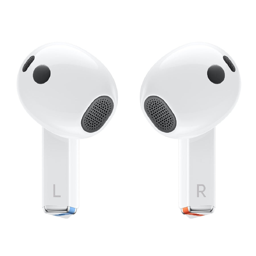 Samsung Galaxy Buds3 - White (SM-R530NZWAASA) *AU STOCK*, Active Noise Cancellation, Ergonomic Design, Bluetooth v5.4, 48mAh, 1 Year Warranty - Leader Electronics