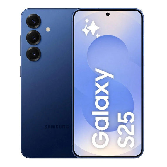 Samsung Galaxy S25 5G 256GB - Navy *AU STOCK* , 6.2', Full HD+, 120Hz, 12GB/256GB, 50MP/12MP, Single+ eSIM, AI, 4000mAh, 2 Years Warranty - Leader Electronics