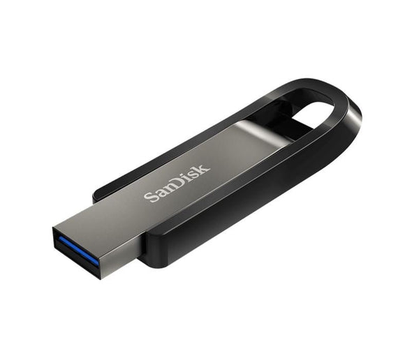 SanDisk 256GB Extreme GO USB3.2 Metal Flash Drive USB-A 400MB/s SecureAccess™ encryption software2 Lifetime Lifetime Warranty Black (LS) - Leader Electronics