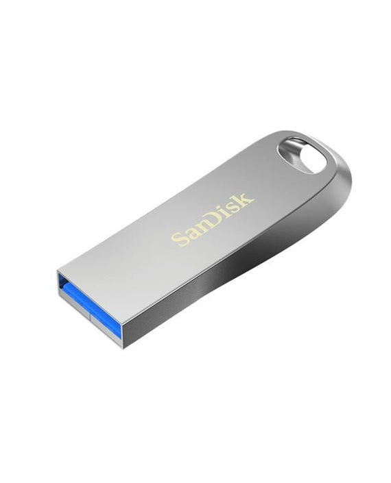 SanDisk 64GB Ultra Luxe USB3.1 Flash Drive Memory Stick USB Type-A 150MB/s capless sliver 5 Years Limited Warranty - Leader Electronics