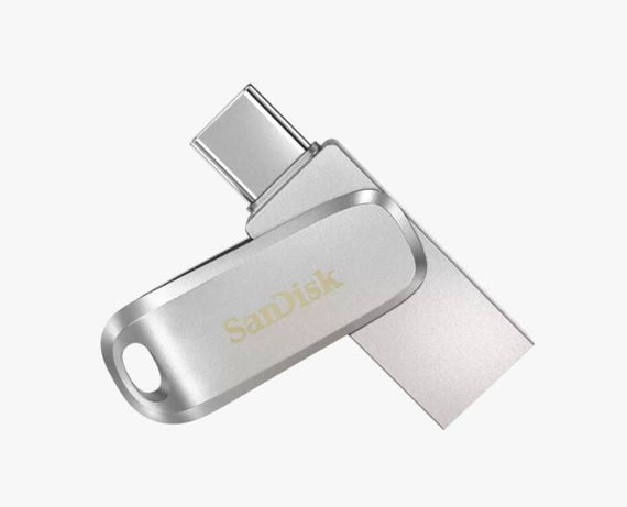 SanDisk SDDDC4 1TB, Metal, USB 3.2 Gen 1 Type C reversible connector, Swivel Design, Sequential Read Performance 400MB/s, 5Y - Leader Electronics