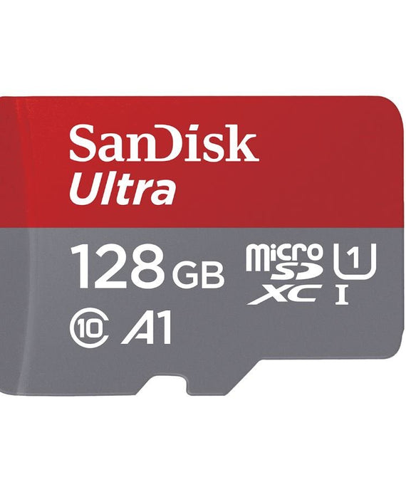 SanDisk Ultra 128GB microSD SDHC SDXC UHS-I Memory Card 140MB/s Class 10 Speed - Leader Electronics