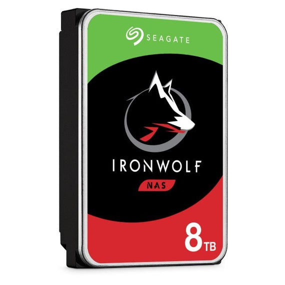 Seagate 8TB 3.5' IronWolf SATA3 NAS 24x7 7200 RPM 256MB Cache SATA 6.0Gb/s HDD (ST8000VN004) - Leader Electronics