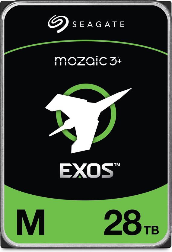 Seagate Exos M 28TB, Enterprise Internal Hard Drive HDD 3.5', 6GB/s, SATA 7200RPM, 512MB, 5YR WTY - Leader Electronics