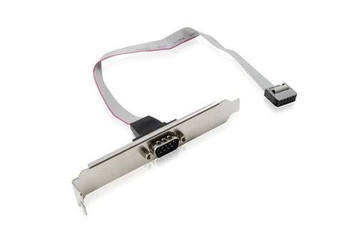 Server - Generic DB9 Serial Header Cable with Bracket - 30cm cable length - Leader Electronics