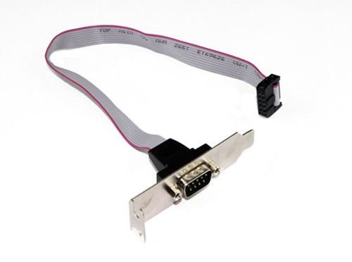 Server - Generic DB9 Serial Header Cable with Low Profile Bracket - 30cm cable length - Leader Electronics