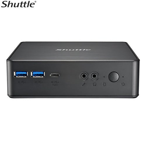 Shuttle NC40U Slim Mini PC, 1L Barebone - Celeron 7305, HDMI, DP, VGA, RJ45, LAN, 2xDDR4, 2.5' HDD/SSD, VESA mount - Leader Electronics