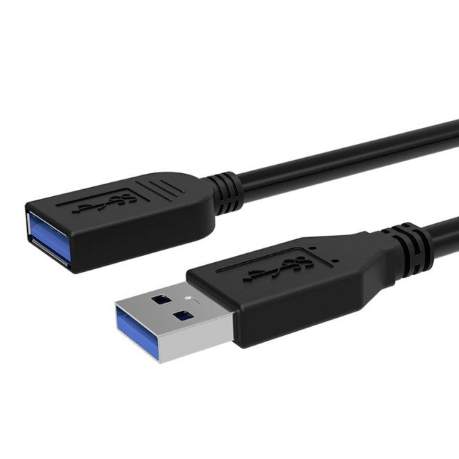 Simplecom CA305 0.5M USB 3.0 SuperSpeed Extension Cable Insulation Protected 50CM - Leader Electronics