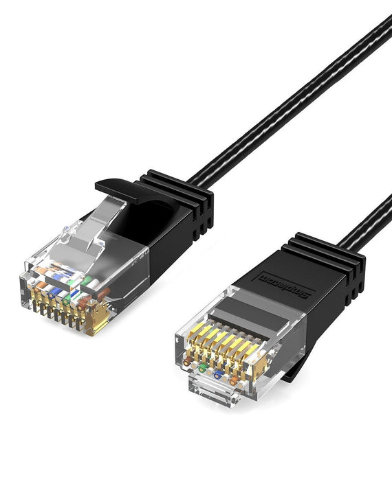Simplecom CAE630 Ultra Slim Flexible Cat6A UTP Ethernet Cable 10Gbps 3M - Leader Electronics