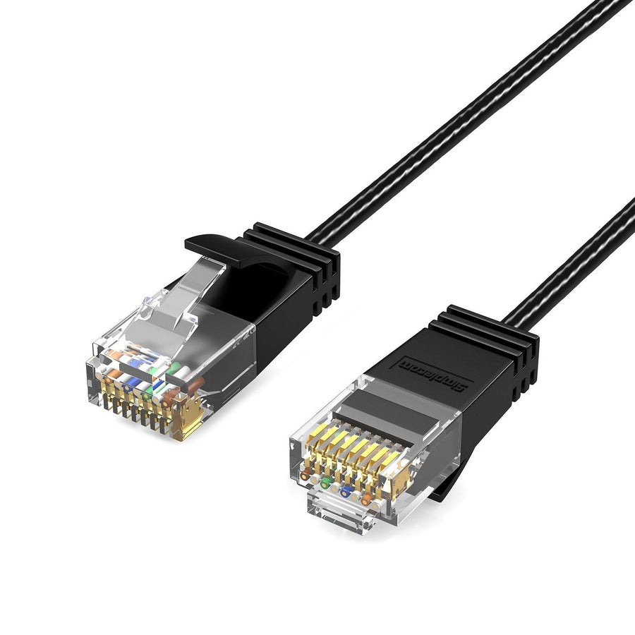 Simplecom CAE630 Ultra Slim Flexible Cat6A UTP Ethernet Cable 10Gbps 3M - Leader Electronics