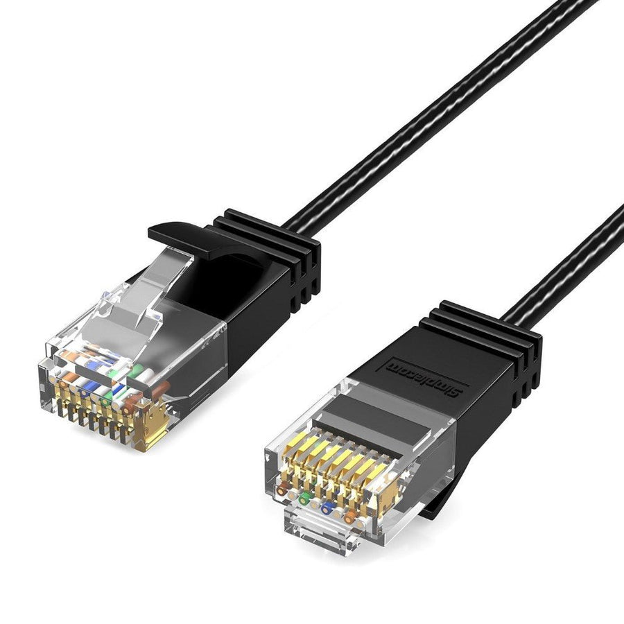 Simplecom CAE650 Ultra Slim Flexible Cat6A UTP Ethernet Cable 10Gbps 5M - Leader Electronics