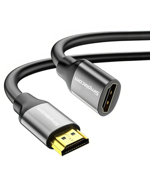 Simplecom CAF310 1.0M HDMI 2.1 Extension Cable Male to Female 48Gbps 8K@60Hz - Leader Electronics