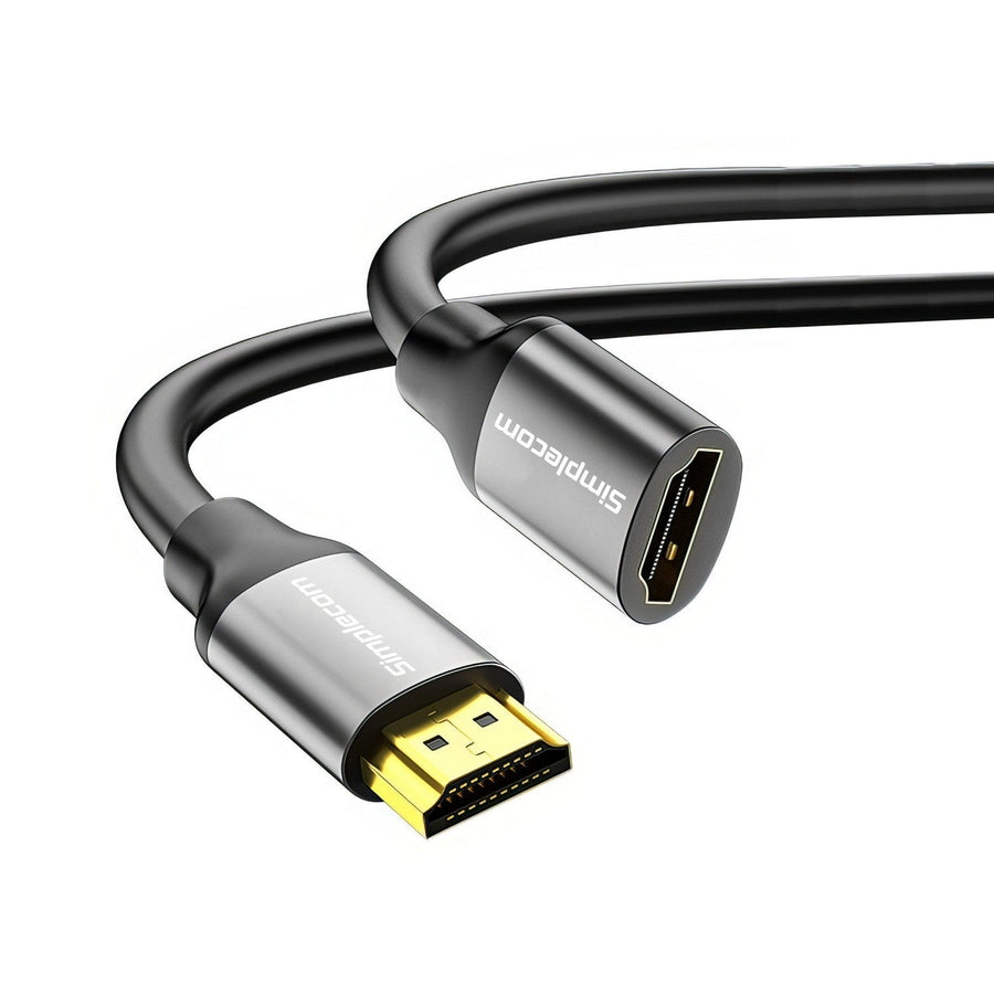 Simplecom CAF310 1.0M HDMI 2.1 Extension Cable Male to Female 48Gbps 8K@60Hz - Leader Electronics