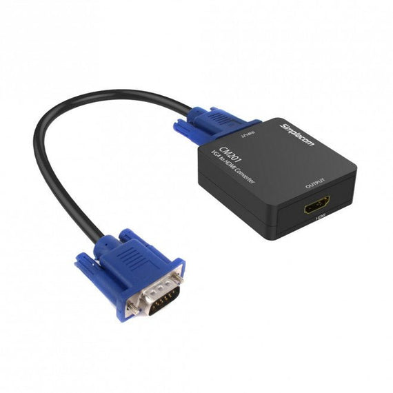 Simplecom CM201 Full HD 1080p VGA to HDMI Converter with Audio - Leader Electronics