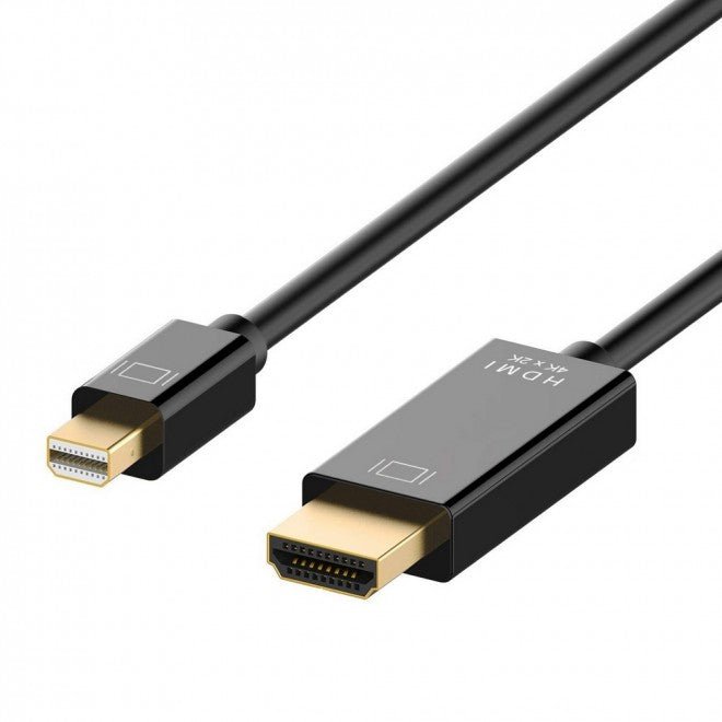 Simplecom DA202 4K Mini DisplayPort (miniDP) to HDMI Cable 2160P Ultra HD 1.8M - Leader Electronics