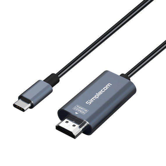 Simplecom DA322 USB-C Type-C to HDMI 2.0 Cable 2M HDCP 4K@60Hz - Leader Electronics