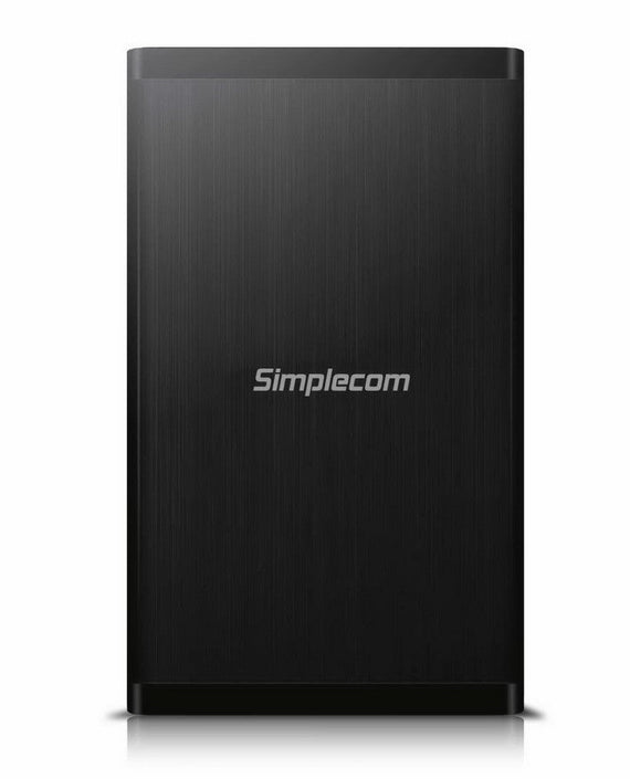 Simplecom SE328 3.5'' SATA to USB 3.0 Full Aluminium Hard Drive Enclosure - Leader Electronics