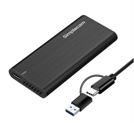 Simplecom SE502C SATA M.2 SSD to USB-C Enclosure USB 3.2 Gen1 5Gbps - Leader Electronics