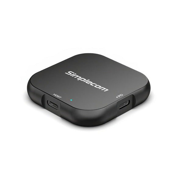 Simplecom SE523 Magnetic M.2 2230 NVMe SSD to USB-C Enclosure 10Gbps 100W PD Charging - Leader Electronics