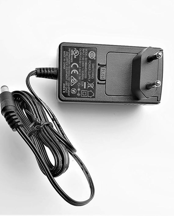 SNOM 00004570 10W Power Adapter/Inverter Indoor, Black, PSU For All The Snom Desk Telephones, Suitable for EU/UK&AU plug *(please check AU 4611 clips) - Leader Electronics