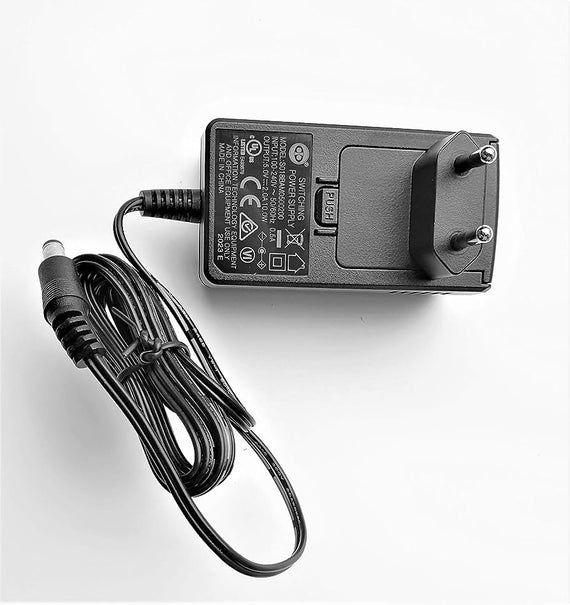 SNOM 00004570 10W Power Adapter/Inverter Indoor, Black, PSU For All The Snom Desk Telephones, Suitable for EU/UK&AU plug *(please check AU 4611 clips) - Leader Electronics