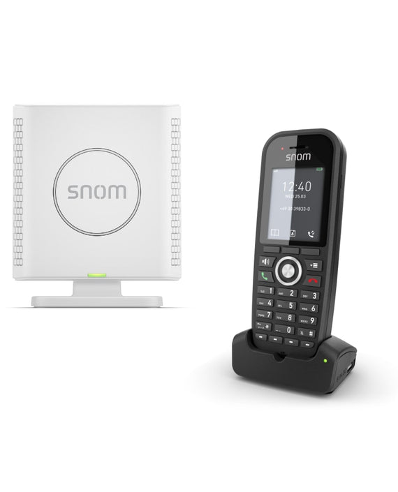 SNOM M430 bundle EU, M30 & M400, PoE, Single Cell, Backlit Keyboard, Long Standby Time, Security (TLS & SRTP), For PSU Use IPS-4661-AU - Leader Electronics