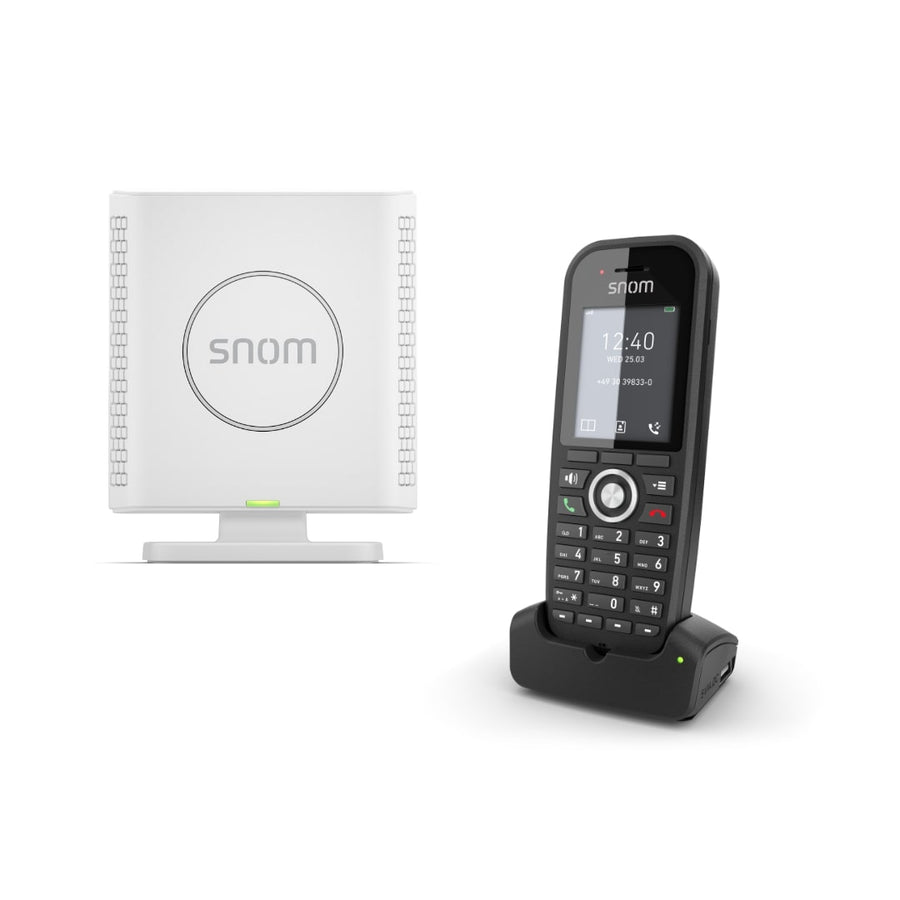 SNOM M430 bundle EU, M30 & M400, PoE, Single Cell, Backlit Keyboard, Long Standby Time, Security (TLS & SRTP), For PSU Use IPS-4661-AU - Leader Electronics