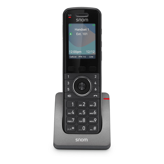 SNOM M55 DECT Handset, Bluetooth, HD Audio Quality, Long Standby time, Backlit Keys, Advanced Audio Quality, For PSU Use IPS-4661-AU - Leader Electronics