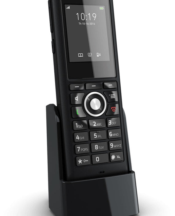 SNOM M85 Industrial DECT Handset, Wideband HD Audio Quality, Bluetooth Compadibility, TalkTime Up To 12 Hours (Add 4395) - Leader Electronics