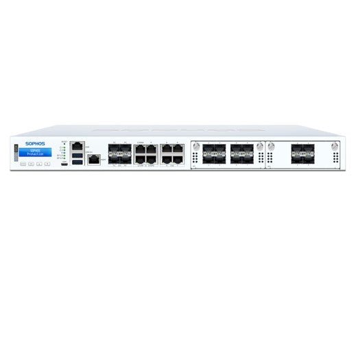 Sophos XGS 4500 Security Firewall Appliance, Rack 1U, FW 80G, TP 31.8G, VPN 75.55G, 4x1GbE, 4x2.5GbE, 4x10Gb SFP+. - Leader Electronics