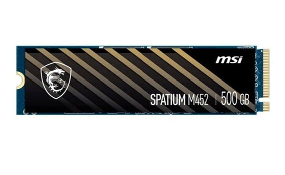 SPATIUM M452 PCIe 4.0 NVMe M.2 500GB, M.2 2280, PCIe Gen4x4 NVMe 1.4, 3D NAND, Phison E29T, 3600/3100 MB/s, 150TBW, 5Y Wty - Leader Electronics