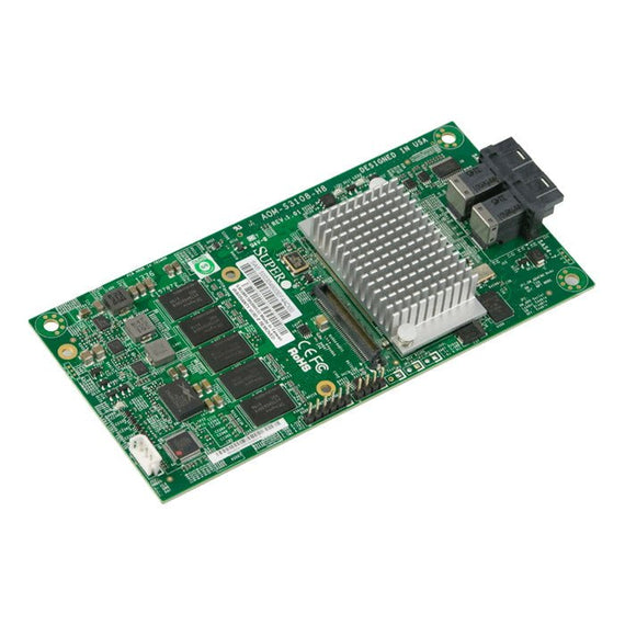 Supermicro AOM-S3108M-H8 - storage controller (RAID) - SAS 12Gb/s - PCIe - Leader Electronics