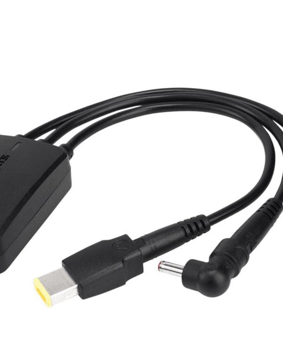 Targus 3-Way Active DC Charging Cable 3 Pin - Accommodates up to 3 different Power Tips/SecureFix clips for Semi-Permanent (LS) - Leader Electronics