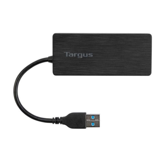 Targus 4 Port Smart USB 3.0 Hub Self-Powered with 10 Times Faster Transfer Speed Than USB 2.0 - Leader Electronics