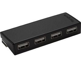 Targus 4-Port USB Hub Black - Compatible with PC and MAC - Leader Electronics