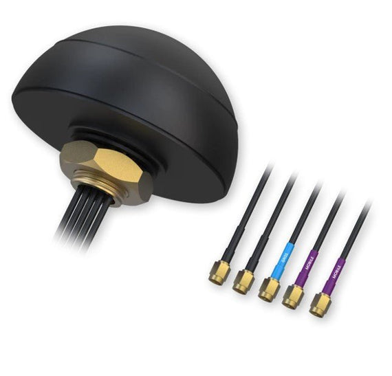 Teltonika Combo MIMO Mobile/GNSS/WiFi Flush Mount Mobile Antenna for Vehicle/Cabinet - For use with RUT955, RUTX09, RUTX11 - Formerly 003R-00253 - Leader Electronics