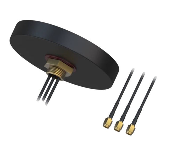 Teltonika Combo SISO Mobile/GNSS/WIFI Flush Mount Mobile Antenna for Vehicle/Cabinet - Compatible with TRB245 and TRB 255 - Leader Electronics