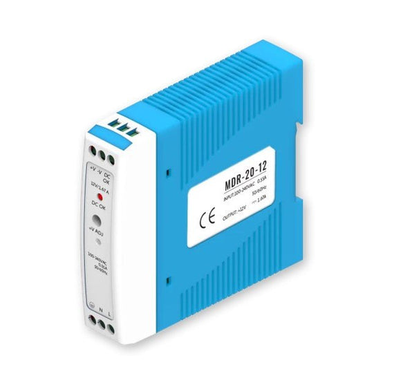 Teltonika DIN RAIL POWER SUPPLY, 20W - Leader Electronics