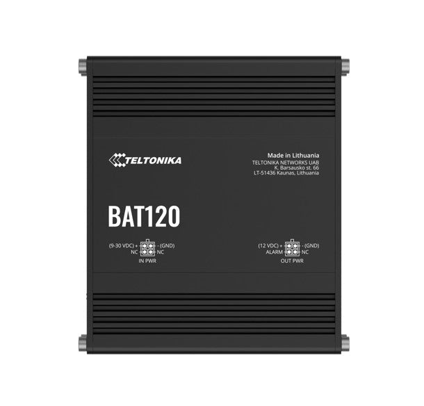 Teltonika Uninterruptable Power Supplies, Two 4-pin DC ports Power Supply, DIN rail and surface mounting options - 6hrs Runtime at Full Load - Leader Electronics