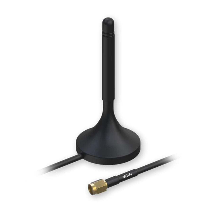 Teltonika WiFi Magnetic SMA Antenna - 2.4GHz 1.5m Cable Length - Leader Electronics