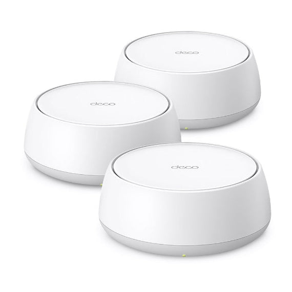 TP-Link Deco BE22(3-pack) BE3600 Whole Home Mesh Wi-Fi 7 System, 688 Mbps at 2.4 GHz + 2882 Mbps at 5 GHz - Leader Electronics