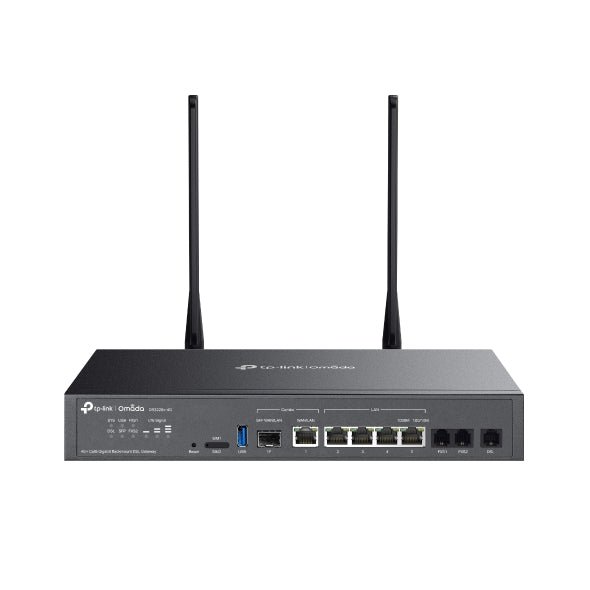 TP-Link DR3220v-4G Omada 4G+ Cat6 Gigabit Rackmount DSL Gateway - Leader Electronics