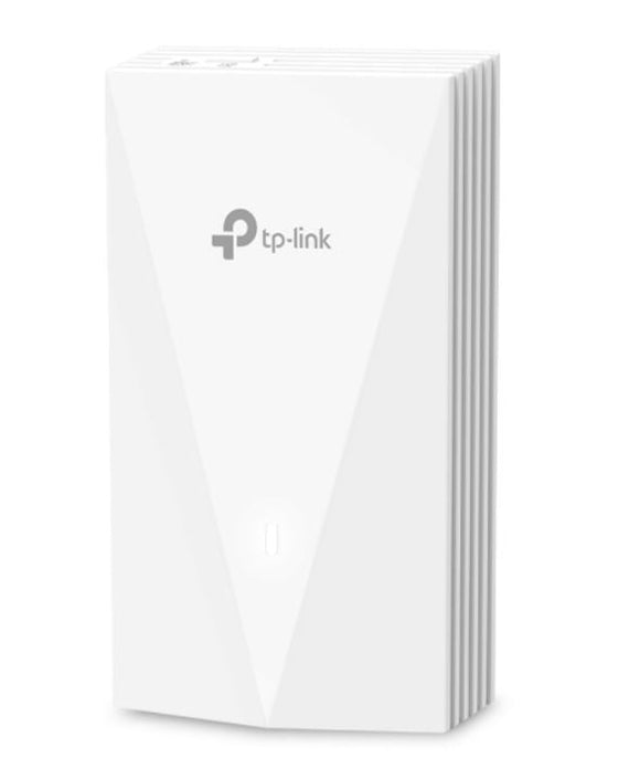 TP-Link EAP655-Wall Omada AX3000 Wall Plate WiFi 6 Access Point, 574Mbps at 2.4 GHz + 2402 Mbps at 5 GHz, 2× Internal Antennas - Leader Electronics