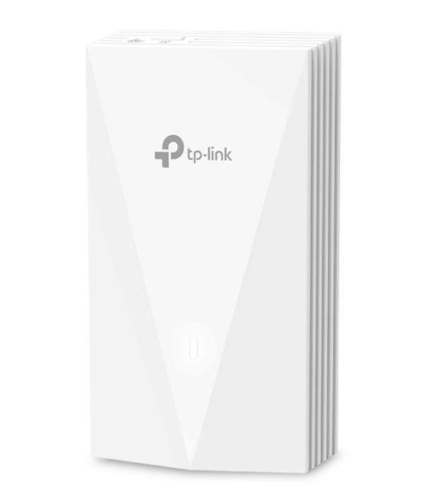 TP-Link EAP655-Wall Omada AX3000 Wall Plate WiFi 6 Access Point, 574Mbps at 2.4 GHz + 2402 Mbps at 5 GHz, 2× Internal Antennas - Leader Electronics